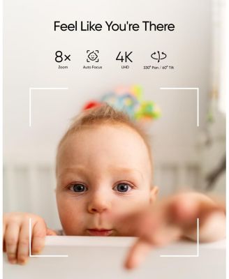Baby Security Monitor E21 with 4K UHD Camera