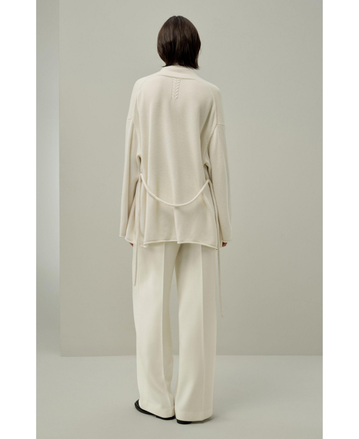 Lilysilk Women's Cashmere Lounge Wrap Cardigan