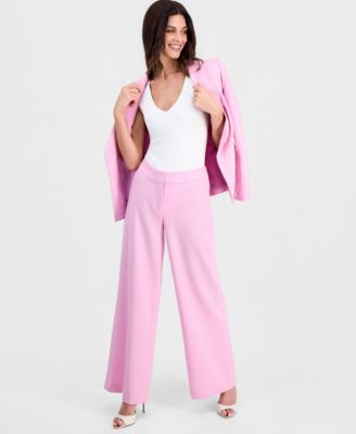 Women's Mid-Rise Wide Leg Pants