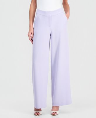 Women's Mid-Rise Wide Leg Pants