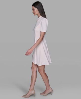 Women's Embellished-Collar Mini Dress