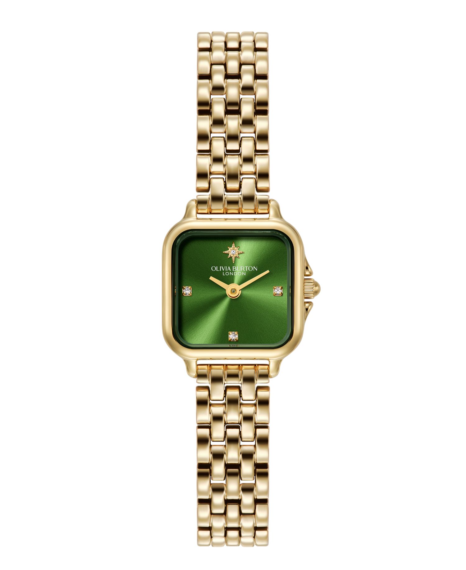 Women's Mini Grosvenor Gold Tone Stainless Steel Bracelet Watch, 20mm