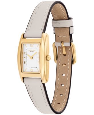 Women's Reese Chalk Leather Strap Watch, 20mm