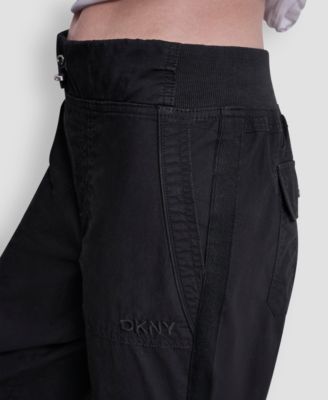 Women's High Rise Bungee Waist Seamed Joggers