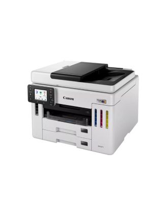 MAXIFY GX7120 Wireless MegaTank Duplex All-in-One Inkjet Color Printer, Fax, White