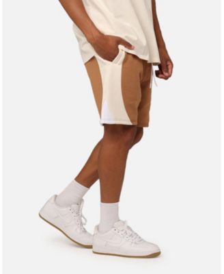 Men's C Star Panelled Shorts Tobacco