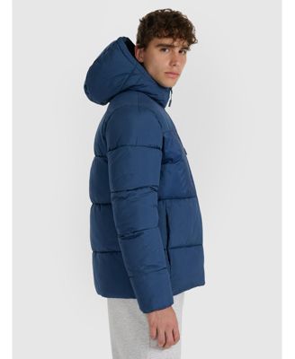 Men's down jacket with synthetic filling