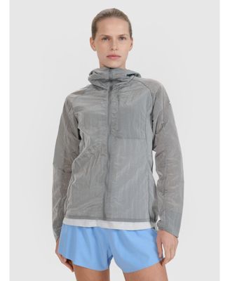Women's ultralight running jacket - grey