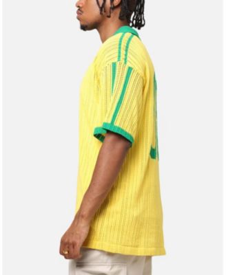 Men's Knit Jersey Yellow/Green
