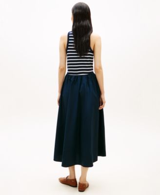 Women's Gold-Tone Button Dress