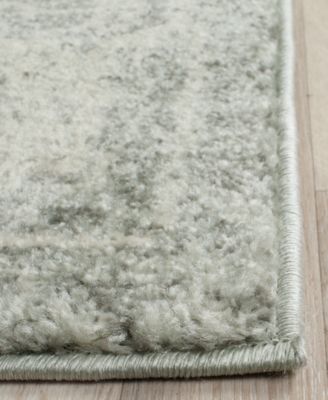 Evoke EVK270Z Silver/Ivory 8' x 10' Area Rug