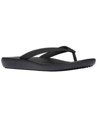 Men's iQushion Textured Strap Flip-Flops