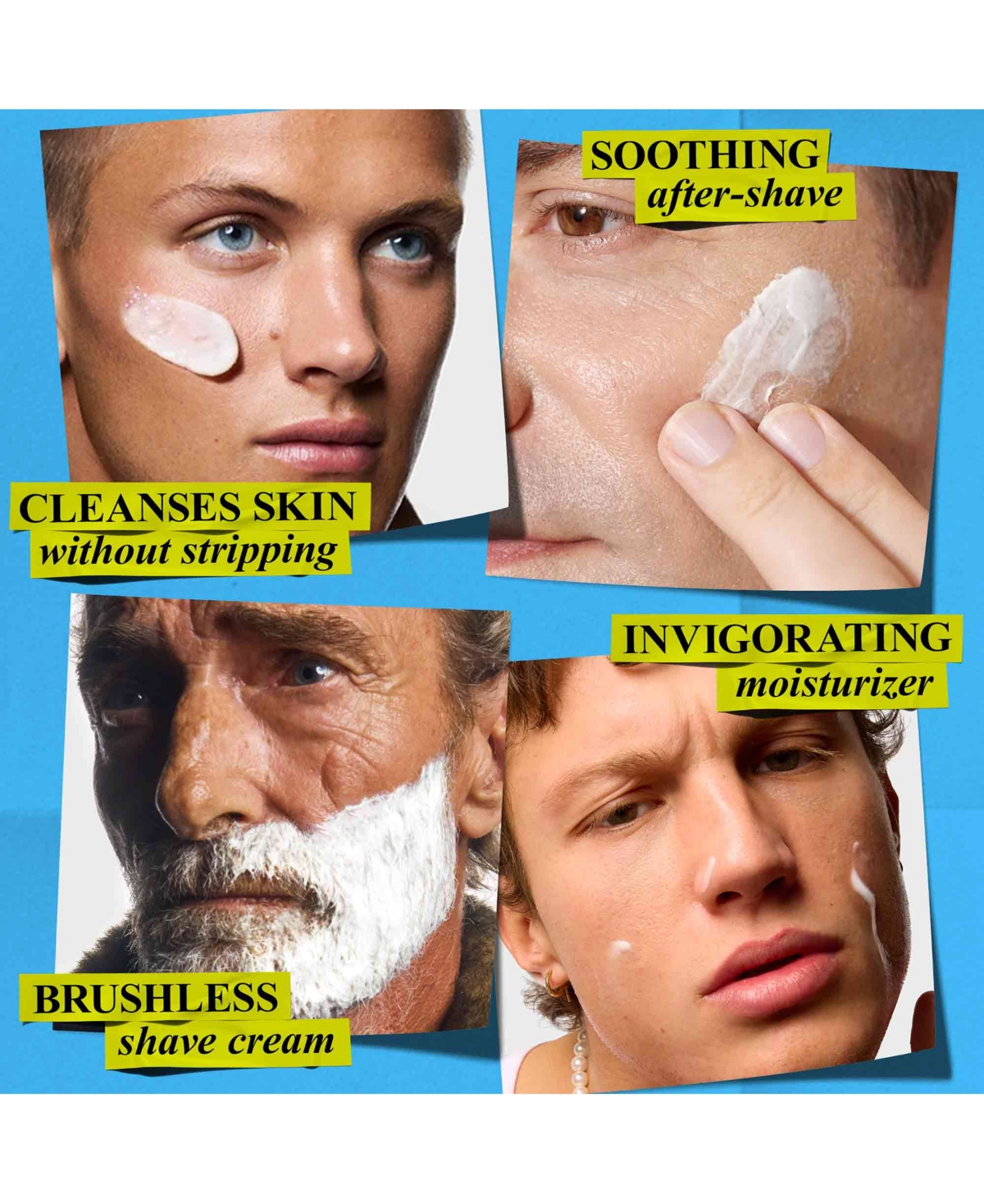 Kiehl's Since 1851 Men's 4-Pc. Get Up & Groom Shaving Set