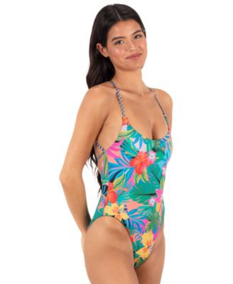 Women's Pacific Night Cheeky Coverage One-Piece Swimsuit