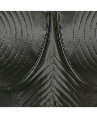 Women's X Lotta Volkova Black Satin Bra Top