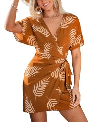 Women's You Glad Tropical Mini Beach Dress