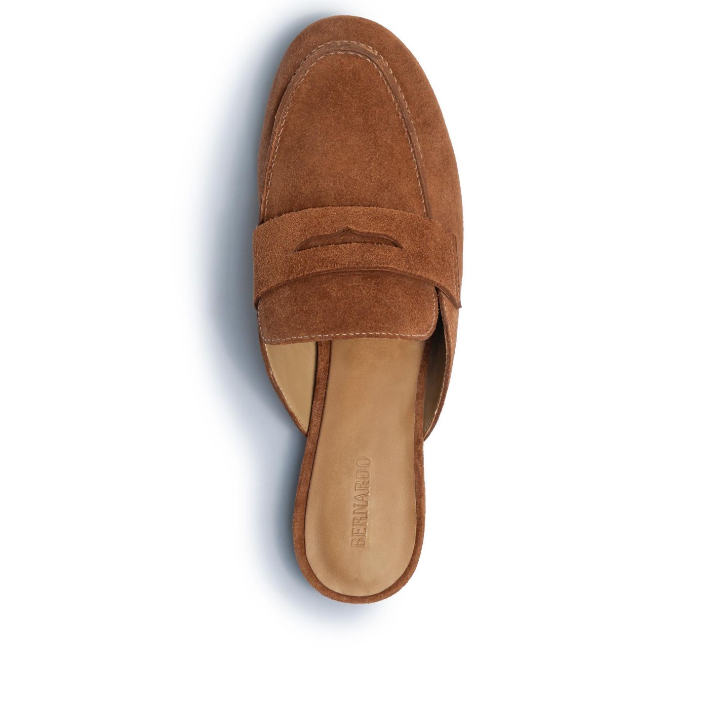 Женские сабо Bernardo Footwear Loafer Mule, цвет: Миндальный — фото 5
