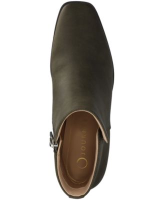 Women's Cappri Inside Zip Entry Square Toe Booties