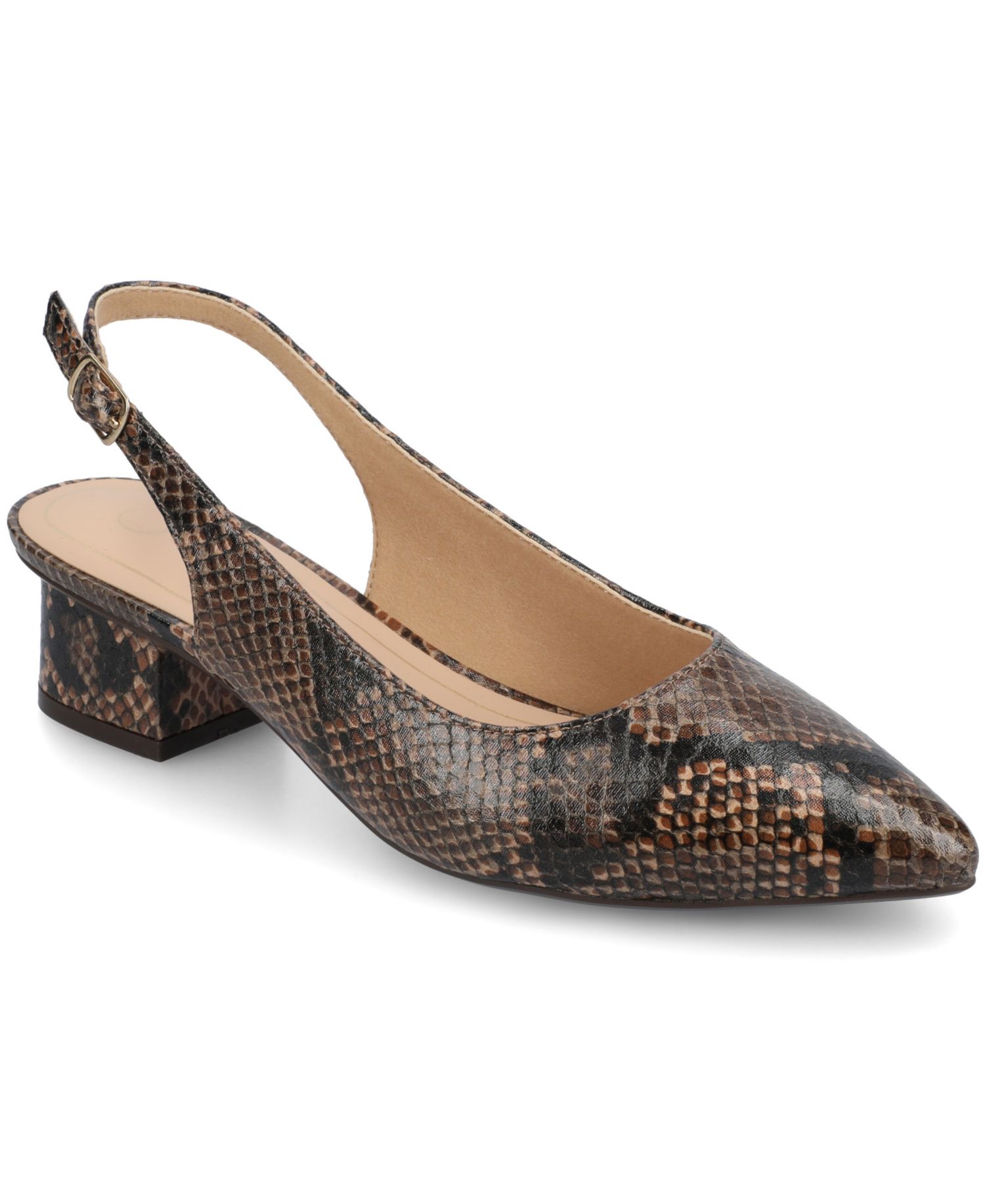 Women's Sylvia Block Heel Slingback Pumps