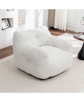 Giant Bean Bag Chair with Armrests Comfy Sofa Chair for Adults