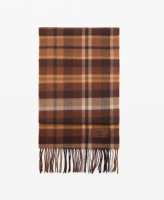 Women's Woolen Check Scarf