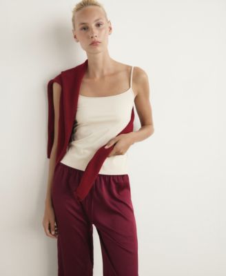 Women's Satin Long Pants