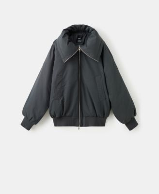 Women's Funnel-Neck Bomber Jacket