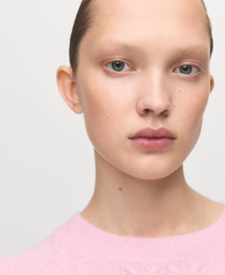 Women's Braided Knitted Sweater