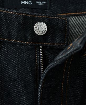 Women's Turned-Up Straight Jeans