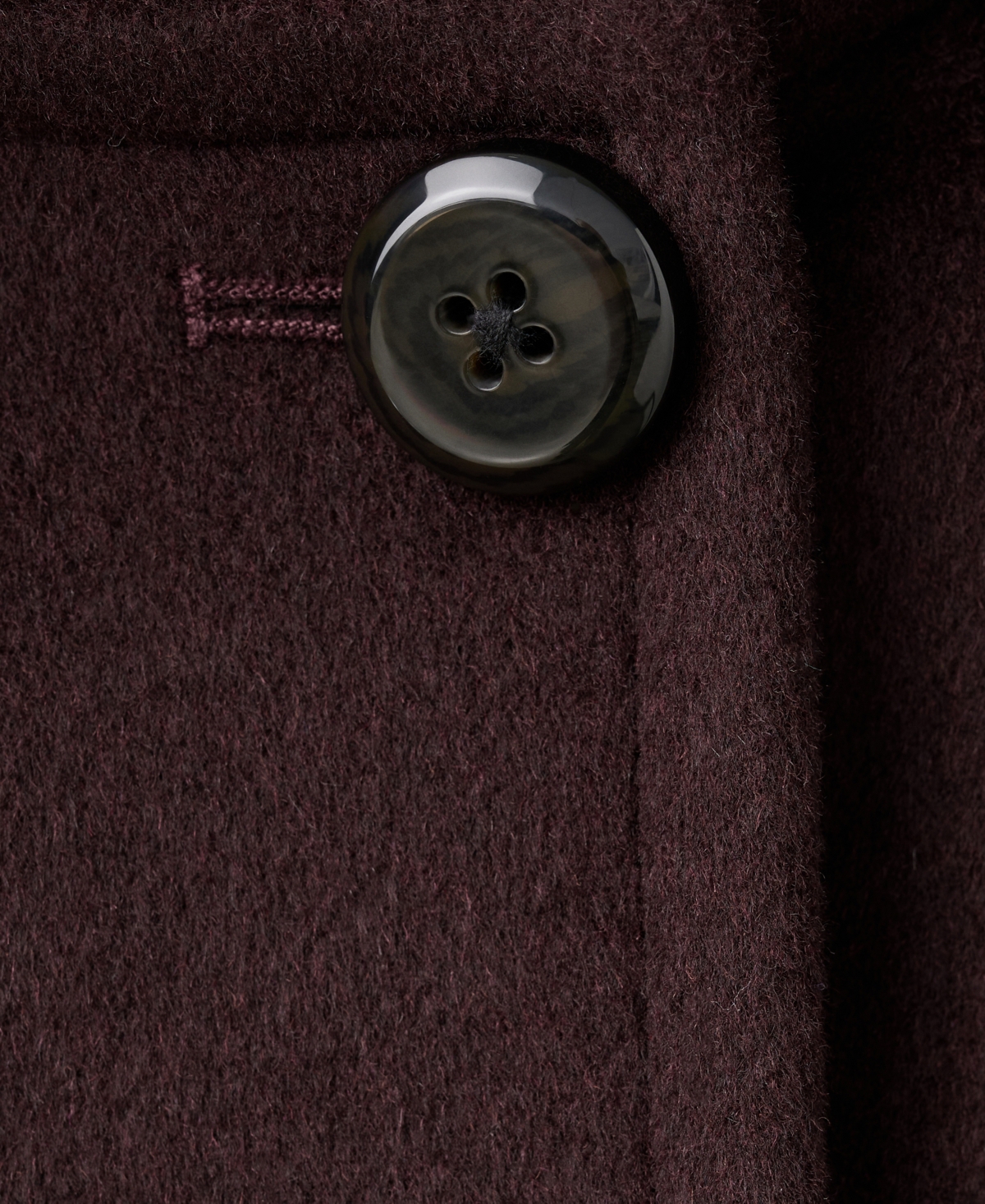 Mango Women's Camp Collar Wool Jacket