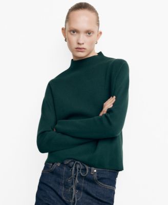 Women's Perkins Neck Knitted Sweater