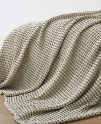 Waffle Weave Soft Cotton Blanket, King
