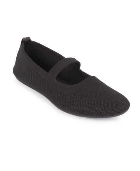 Женские балетки Gloria Vanderbilt Solana Mary Jane Flats, цвет: Чёрный