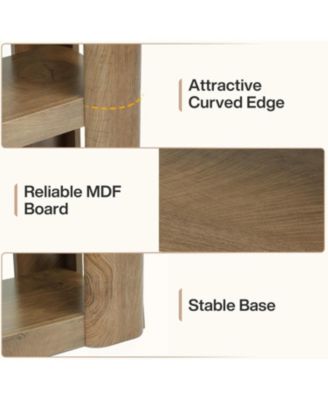 6-Tier Tall Bookshelf Set of 2, 71-Inch Farmhouse Bookcase with Storage Shelves, Freestanding Large Open Shelving Unit