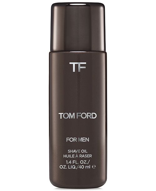 Tom Ford Men's Shave Oil, 1.3 oz & Reviews Skin Care Beauty Macy's