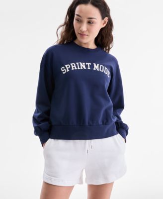 Women's Graphic Fleece Crewneck Sweatshirt
