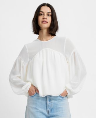 Women's Marina Round Neck Blouse