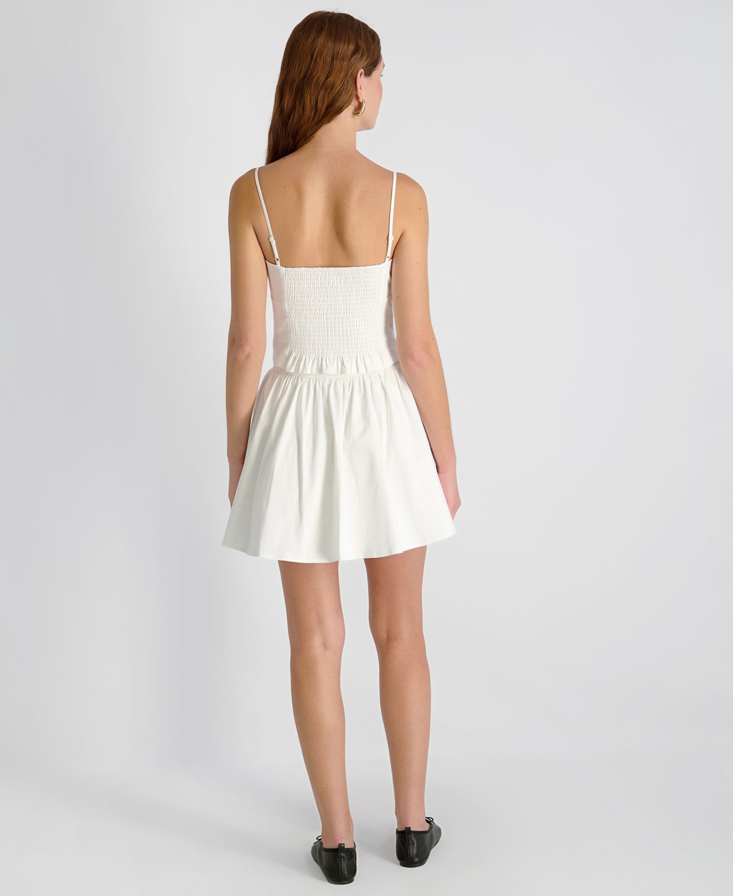 Women's Side Zip Flare Mini Skirt