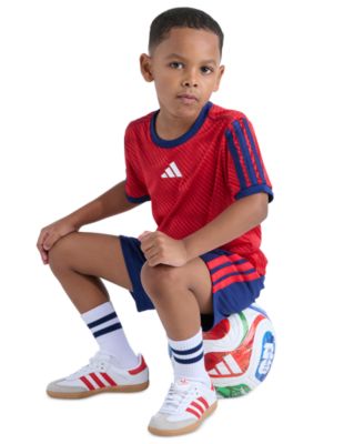 Boys' 2T-7 Printed T-Shirt and Shorts, 2-Piece Set