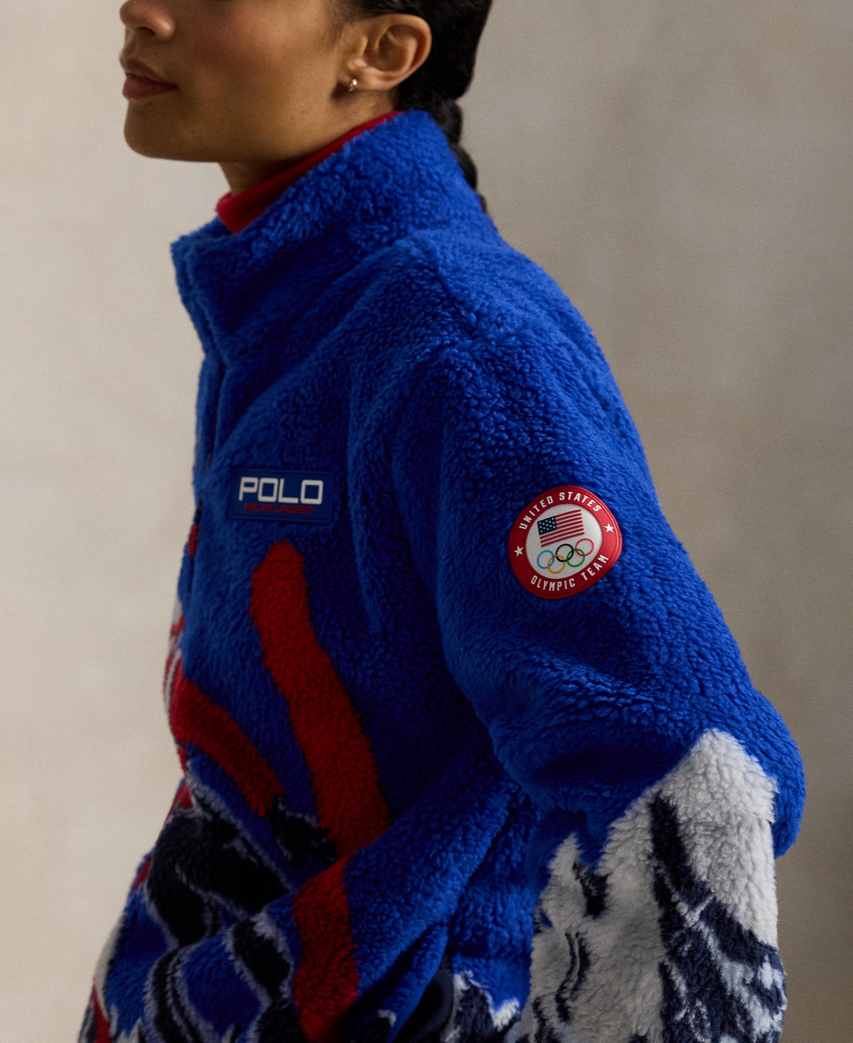 Polo Ralph Lauren Men's Team Usa Pull-On Sweatshirt