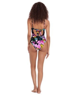 Women's Scoop Neck One-Piece Swimsuit