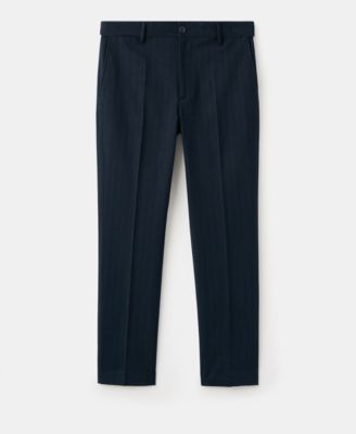 Men's Slim-Fit Flannel Pants