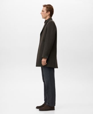 Men's Lightweight Wool Coat