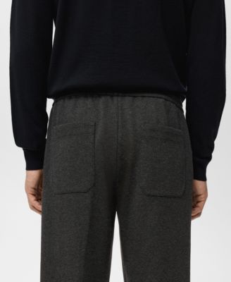 Men's Cotton Drawstring Joggers Pants