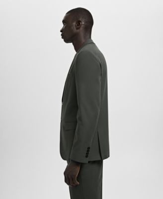 Men's Stretch Fabric Super Slim-Fit Suit Jacket