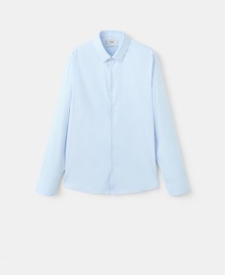 Men's Slim Fit Cotton Dress Shirt