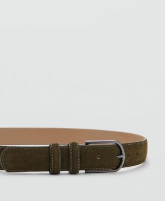 Men's Suede Leather Belt