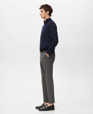 Men's Perkins Collar Merino Wool Sweater