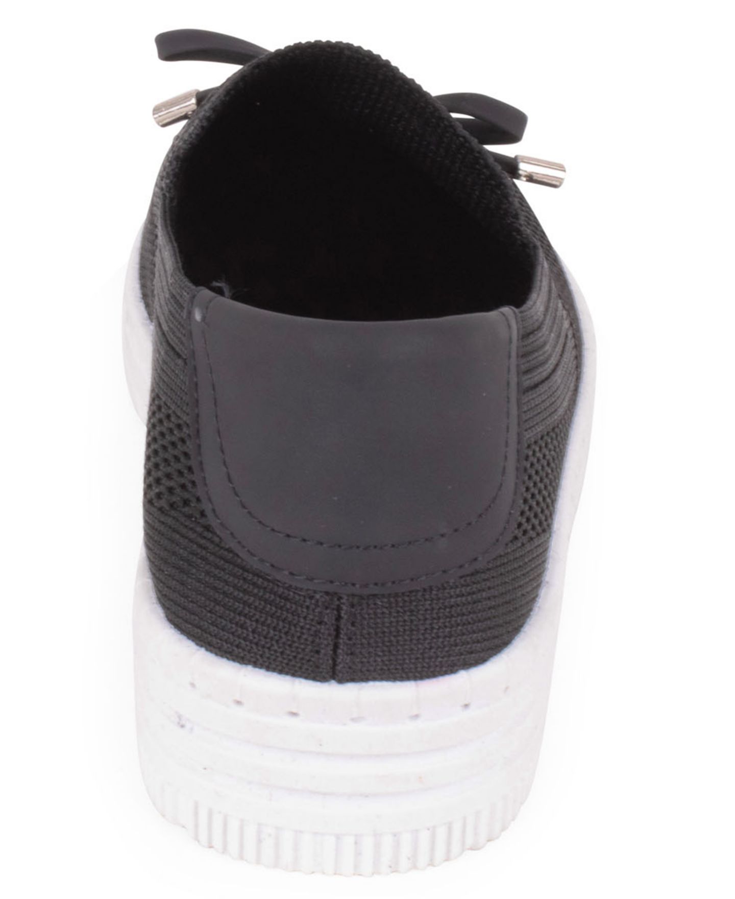 Женские кроссовки Gloria Vanderbilt Annette Slip-On, цвет: Чёрный / Белый — фото 3