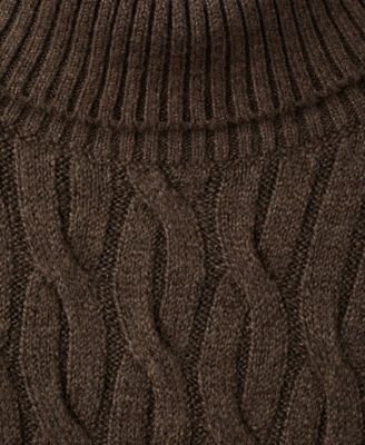 Men's Turtleneck Knit Sweater